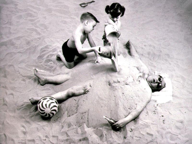 Asleep at the Beach